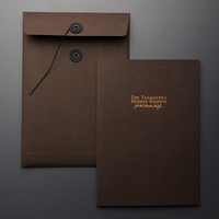 Sobre de Papel Kraft Blanco de Alta Calidad para Envíos Comerciales, Invitaciones de Boda, Tarjetas, Documentos de Seguridad