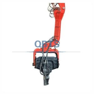 Excavadora de 30-40 toneladas, equipado con martillo de pila vibratoria hidráulica y martillo impulsor de pila para Hyundai <span class=keywords><strong>R455LC</strong></span>-<span class=keywords><strong>7</strong></span> - Product Image 1