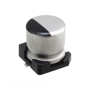 ตัวเก็บประจุแบบฝาปิด UWJ1C220MCQ1GB สารส้ม22 uF 20% 16V SMD 22 uF จากผู้จัดจำหน่ายที่ได้รับอนุญาต - Product Image 1