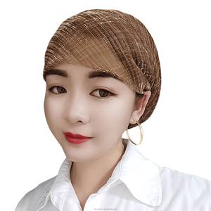 Chapeau foulard respirant en maille pour femme YASEEN, écologique, couleur unie, adapté à toutes les saisons, style islamique moyen-oriental - Product Image 5
