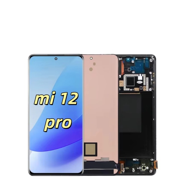 Hot Selling for Mi 12 Pro OLED Display Screen High-Definition Delicate Mobile Phone 350-400cd Luminance 1 Year Warranty