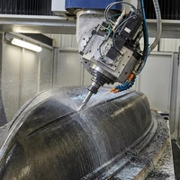 Routeur CNC 5 axes professionnel de haute performance pour la fabrication de moules en plastique et en aluminium, cinq centres CNC