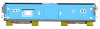 AGV de levage robuste 150T, transformateur intérieur/extérieur, transfert basse tension, suspension servo-hydraulique omnidirectionnelle, IP54