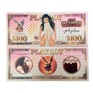 โมเดลใหม่ 6 <span class=keywords><strong>แบบ</strong></span> ปี 2026 สาวสวยอเมริกันสุดฮอต ชุบทอง 24k มูลค่า <span class=keywords><strong>100</strong></span> ดอลลาร์ สำหรับเป็นของขวัญ - Product Image 3