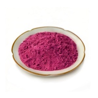 Drakenfruitpoeder - Gefreeze-droogd rode pitaya poeder, natuurlijke kleur, vegan, fijn poeder voor drankjes, smoothies en bakken
