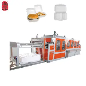 GPPS material foam dinner plates making machine and production line automatic plastic vacuum forming