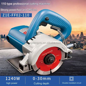 1200W 110mm Tile Saw Electric Stone Cutting Machine Power Tool Electric Portable Tile <b>Marble</b> <b>Cutter</b> Electric Tile <b>Cutter</b> Machine - Product Image 2