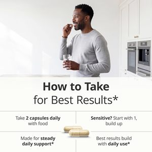 Complément de bien-être OEM pour hommes adultes : Capsules multivitaminées à base de plantes contenant de la vitamine B12, du <span class=keywords><strong>magnésium</strong></span>, de la biotine, de la <span class=keywords><strong>spiruline</strong></span> et du zinc - Product Image 5