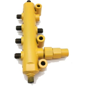 Ensemble de rampe d'alimentation (Common Rail) pour moteurs C6.4 C6.6, références 32F61-50900, 3586634, 4383416, pour pelle sur chenilles E320 E320D, Noir - Product Image 4