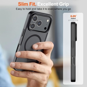 Funda Magnética Personalizada OEM para iPhone 17 Pro Max, Translúcida, Mate, Antigolpes y Antihuellas - Product Image 5