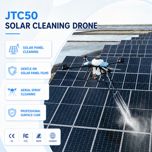 Drone de nettoyage de panneaux solaires, équipement de lavage photovoltaïque, machine d'entretien PV pour fermes solaires - Product Image 1