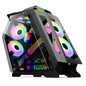 K Chassis Desktop Computer PC Cabinet Computer Cases & Towers special shaped computer case M-ATX PC Gaming Case