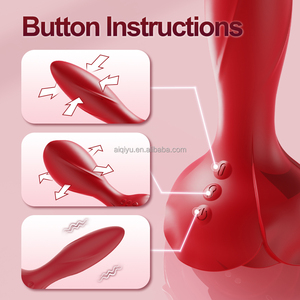 Vibrador Anal en Forma de Rosa con Inflado Automático, Masturbador para Parejas, Juguetes Sexuales para una Experiencia Sexual Mejorada - Product Image 2