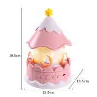 Projecteur d'étoiles, lampe de nuit licorne, haut-parleur Bluetooth, lampe 360° °   Veilleuse rotative à 21 films pour projection, cadeau d'anniversaire et de Noël
