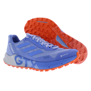 Chaussures de course pour femmes Terrex Agravic Flow 2 GTX, couleur Blue Dawn/Blue Fusion/Coral Fusion - 100% authentiques, fabriquées au Vietnam - Product Image 4