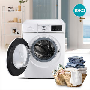 WINNING STAR ST-XQG100DP <span class=keywords><strong>Machine</strong></span> à <span class=keywords><strong>laver</strong></span> à chargement frontal entièrement automatique avec écran LED intérieur en acier inoxydable 220-240V - Product Image 4