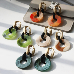 Boucle d'oreille hommes 2020 africain boucles d'oreilles femmes ou pour femme ensemble nouveaute 2021 créoles en pure d'argent 925 etoiles - Product Image 2