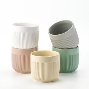 Vasi di fiori in ceramica diretta dalla fabbrica uso domestico di diverse dimensioni orchidee farfalla specializzate vasi di bambù con retro di tartaruga - Product Image 1