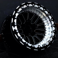 Jantes de course forgées Beadlock 15, 17, 18 pouces 5x112 5x120 5x114.3 pour M2 M3 M4 G80 G82 GTR