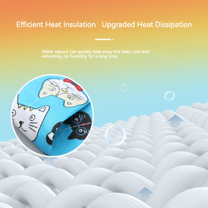 Bufanda de enfriamiento para mascotas de dibujos animados japoneses de verano para gatos y perros Características Patrón de animales y <span class=keywords><strong>collar</strong></span> de hielo - Product Image 4