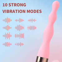 Analkugeln Vibrator Butt Plug Prostata-Massagegerät Dildo Vibrator Klitoris-Stimulator Anale Sexspielzeuge für Frauen Männer Masturbation