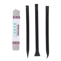 Kit d'outils de réparation téléphone, outils de réparation pour téléphones portables, barre métallique démonter le pied de biche, outil d'ouverture d'écran pour iPhone 3 4 en 1