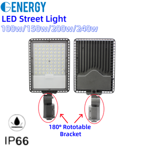 Nouveau modèle <span class=keywords><strong>de</strong></span> lampadaire LED très vendu, étanche IP66, 150W, éclairage routier extérieur 140lm/w 5000K, lampes LED pour parkings et autoroutes - Product Image 1
