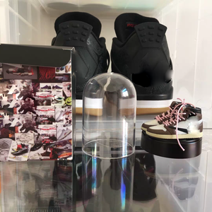 Bán buôn Thiết kế tay in PVC bóng rổ Giày Móc Chìa Khóa Jor Dan 1 Mini Sneaker 3D Keychain với hộp - Product Image 4