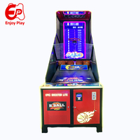 Machine de basket-ball d'arcade pour adultes, robuste, en métal, de luxe, à monnayeur, écran HD, espagnol/anglais, certifiée CE, sans fil