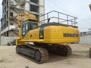 Excavatrice d'occasion KOMATSU PC400-7 PC300 sur chenilles en bon état avec composants centraux moteur et pompe à vendre - Product Image 4