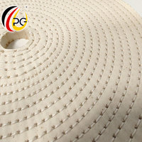 Disque de polissage en coton de haute qualité de la marque PG, diamètre 100-400 mm, pour le polissage des métaux et des non-métaux, longue durée de vie, bonne capacité de coupe