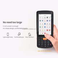 Computadora Portátil Dingdata R40H NFC de 4 Pulgadas con Android 15, Escáner de Códigos de Barras 1D/2D Industrial, CPU Octa-Core, 4GB+64GB, 4G, WiFi Móvil