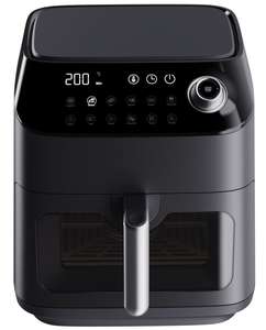 Los mejores suministros de freidora de aire baratos cuadrados de 5L y proveedores de freidoras de aire baratas Protección contra sobrecalentamiento Freidora de aire eléctrica barata - Product Image 6