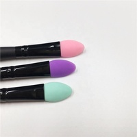 Pinceau en Silicone pour ombre à paupières, vente en gros, pour masque à lèvres, pinceaux de maquillage, outils de beauté pour ombres à paupières liquides