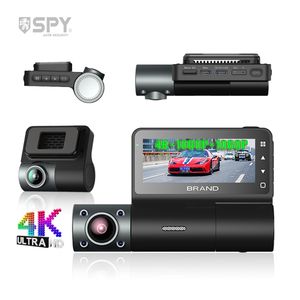 Nueva Cámara para Auto 4K IPS <span class=keywords><strong>DVR</strong></span> de 3.16 Pulgadas HD 1080p con Doble Lente 360°, Espejo Retrovisor, Sensor de Estacionamiento Delantero/Trasero, Grabador de Video de 4 Vías - Product Image 2