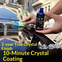 Kit de Resina Sintética con Recubrimiento de Cristal para Autos, Solución de Recubrimiento de Pintura con Nanocristales Importados, Sellador, Agente de Brillo, Vidrio Líquido