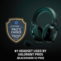 Casque de jeu sans fil Razer BlackShark V2 Pro 2023 avec micro détachable, profils FPS optimisés, haut-parleurs de 50 mm, circum-auriculaire, réduction active du bruit