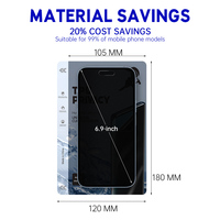 Film Hydrogel protecteur d'écran mat auto-cicatrisant intimité téléphone portable feuille Hydrogel pour traceur de Machine de découpe de Film