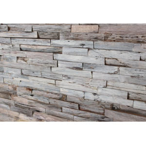 Painéis de parede de madeira de madeira 3d, decorações internas - Product Image 6