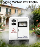 Pulvérisateur anti-moustiques de jardin, pompe haute pression 70-100 bars, machine à nébulisation en acier inoxydable 304 avec système de pulvérisation automatique anti-moustiques