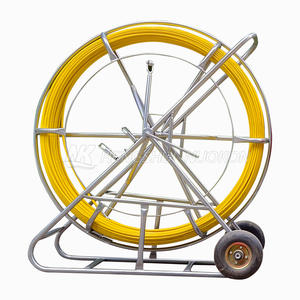 10mm 500m Conducto <span class=keywords><strong>de</strong></span> <span class=keywords><strong>fibra</strong></span> <span class=keywords><strong>de</strong></span> <span class=keywords><strong>vidrio</strong></span> Rodding Cable rastreable Snake Rodder Cable subterráneo Guía <span class=keywords><strong>de</strong></span> tracción - Product Image 2