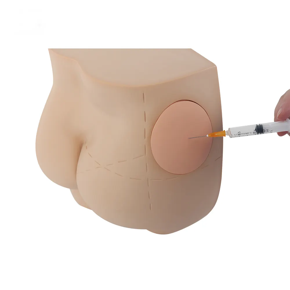 Hip Intramuscular Injection Training Model Buttocks Simulation For Medical Practice