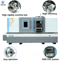 Tour CNC à banc incliné haute efficacité YH7515B, centre d'usinage de métaux, longueur d'usinage 1500 mm pour réducteurs et industries de la quincaillerie