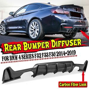 Difusor de Parachoques Trasero con Aspecto de Fibra de Carbono, Kits de Carrocería para BMW Serie 4 F32 F33 F36 2014-2019 M Sport - Product Image 1