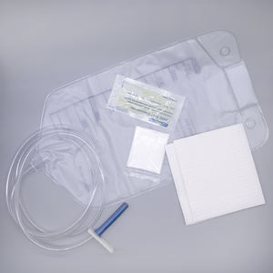 Cirúrgico e Enfermagem Descartável Médica Enema Bag Set-1750 ml Saco W/60 "Tubing Slide Clamp Soappacket Waterproof Drape - Product Image 6