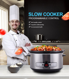 Cuisinières multifonctions programmables et mijoteuses de 3,5 L/4,5 L/6,5 L/8,0 L (6 quarts) avec réglage de la minuterie - Product Image 1