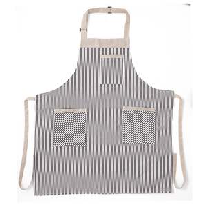 Delantal de estilo vintage para cafetería y panadería, ropa de trabajo de mezclilla para panadero femenino y masculino, camareros y barista - Product Image 1