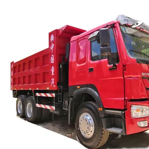 Howo Gebruikt Dump Truck, Chinese Merk Howo Vrachtwagens, Howo Bouw Machines