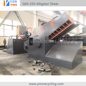 Q43-63 tự động cá sấu cá sấu phế liệu cắt kim loại nhôm hợp kim thép sắt máy cắt nhỏ - Product Image 5