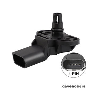 Capteur de pression différentielle 0261230081 pour véhicules Audi YC102382-080 4 broches OE # 036906051G - Product Image 3